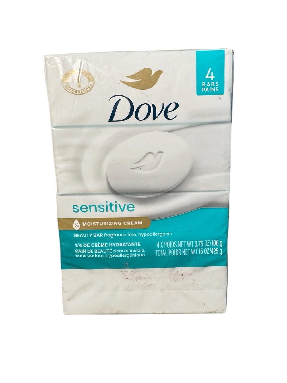Dove Sensitive Beauty Bar - 4 pack
